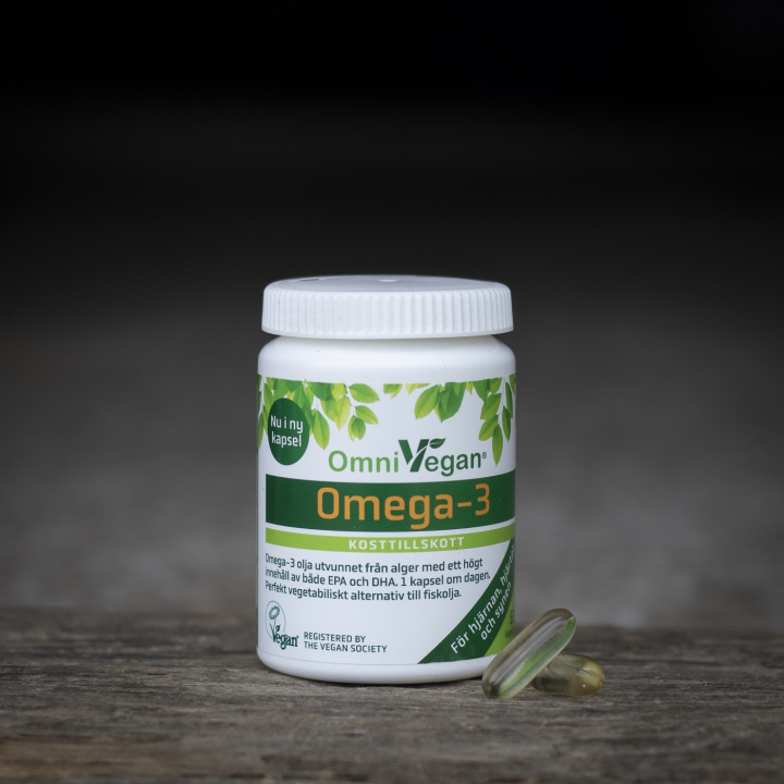 OmniVegan Omega-3 in the group RIDER / Supplements / Supplements at Minerals by Nordic (OVO-001)