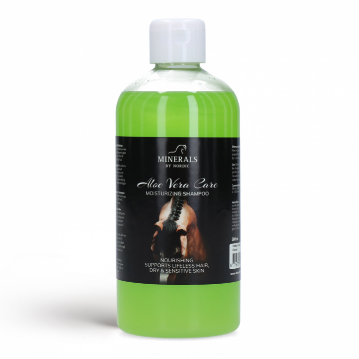 Aloe Vera Care Shampoo 500 ml in the group HORSE / Horse care / Coat & Hoofcare at Minerals by Nordic (AVSH-500)
