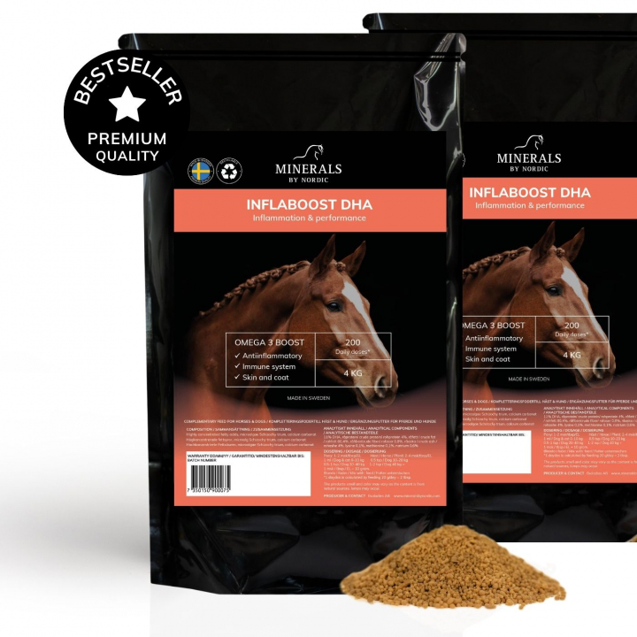 Inflaboost DHA 2 pack Refill bag in the group HORSE / Feedsupplements / Inflaboost DHA at Minerals by Nordic (INF-2x040)