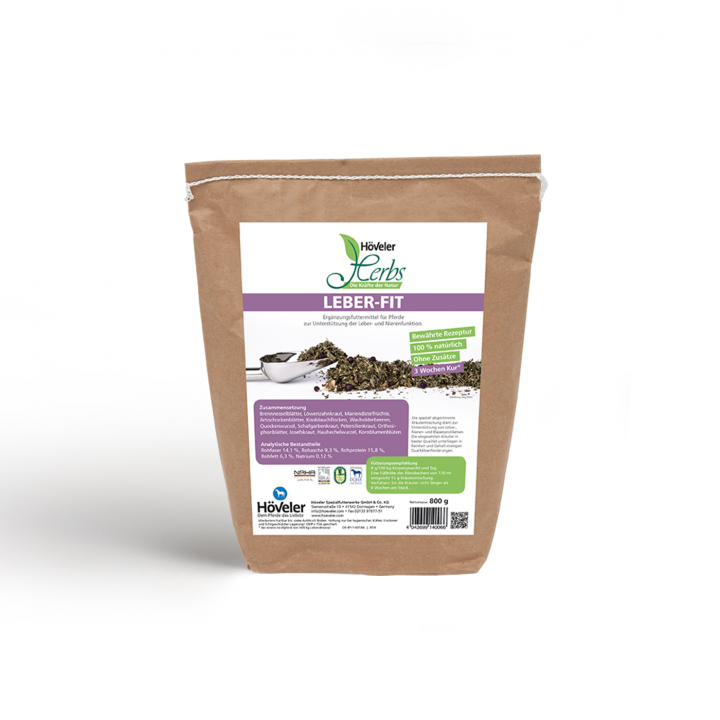 Höveler Herbs Leber-Fit in the group HORSE / Feedsupplements / Herbs at Minerals by Nordic (LEBER-FIT)