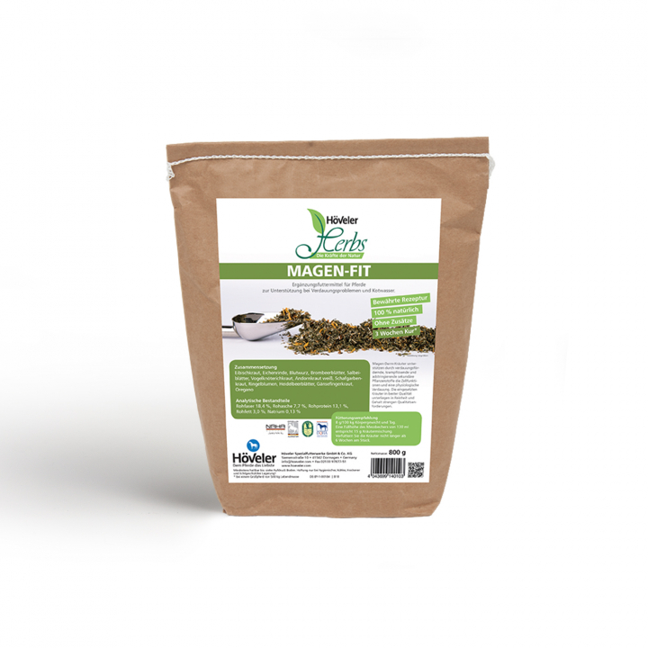 Höveler Herbs Magen-Fit in the group HORSE / Feedsupplements / Herbs at Minerals by Nordic (MAGEN-FIT)
