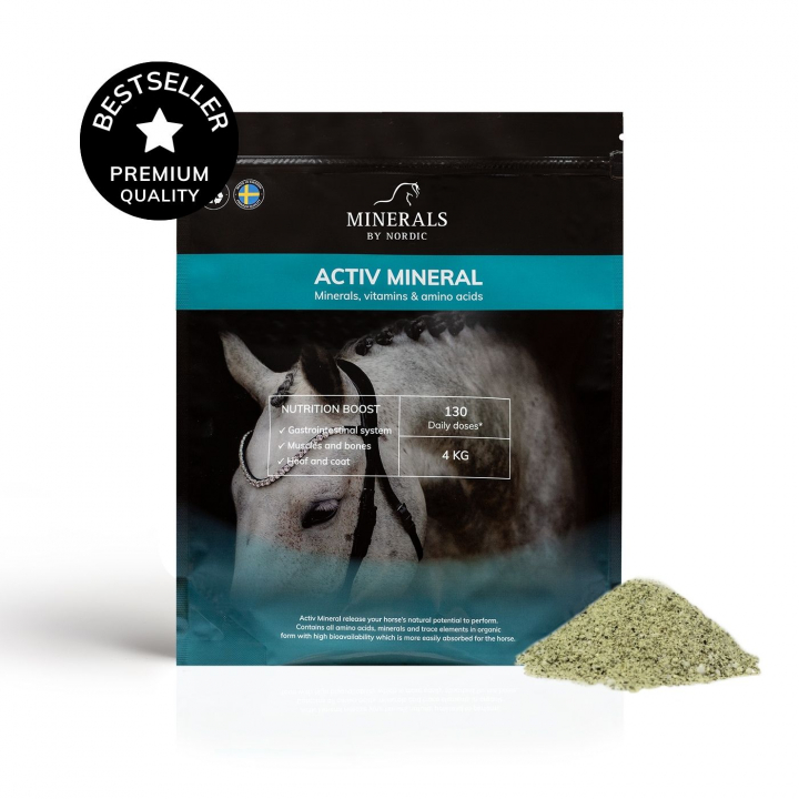 Activ Mineral 4 kg Refill Bag in the group HORSE / Feedsupplements / Minerals at Minerals by Nordic (MIX-040)
