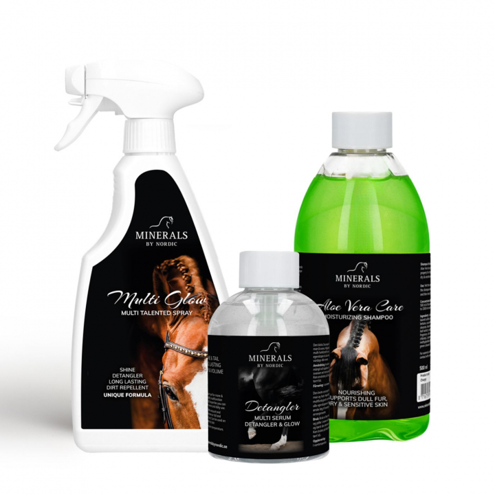 Care coat kit in the group HORSE / Horse care / Coat & Hoofcare at Minerals by Nordic (VAL-2021)