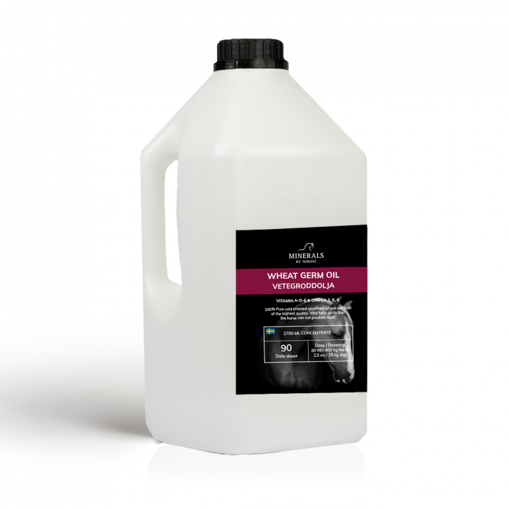 Wheat germ oil 2700 ml in the group HORSE / Feedsupplements / Vitamins at Minerals by Nordic (VET-027)